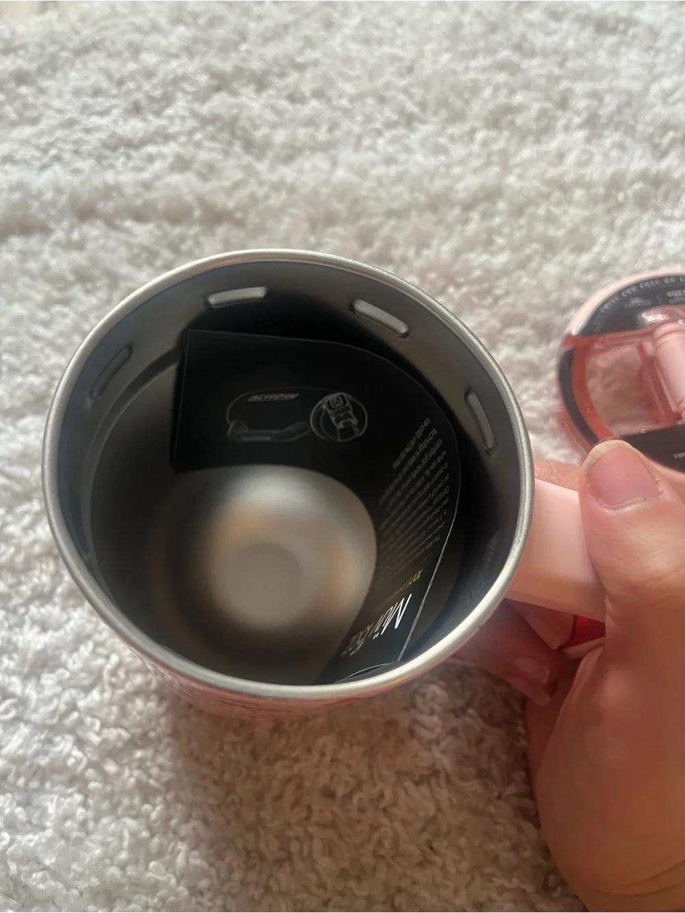 BrüMate Pink Cherry Insulated Travel Mug